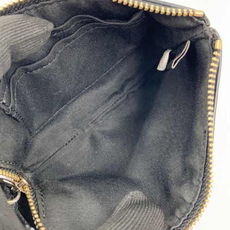  COACH コーチ シグネチャー コーナー ジップ リストレット コスメポーチ  F58035 ブラウン