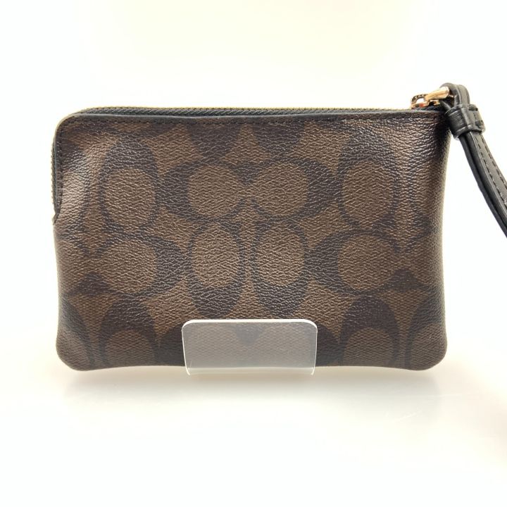 COACH コーチ シグネチャー コーナー ジップ リストレット COACH コーチ シグネチャー コーナー ジップ リストレット