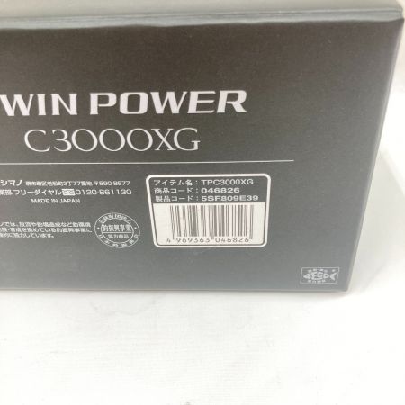  SHIMANO シマノ TWIN POWER 24 ツインパワー C3000XG 046826 スピニングリール