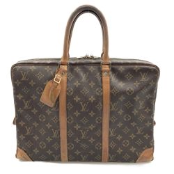 〇〇 LOUIS VUITTON ルイヴィトン モノグラム ポルト ドキュマン ヴォワヤージュ ビジネスバッグ M53361 ビジネス 現状渡し Dランク