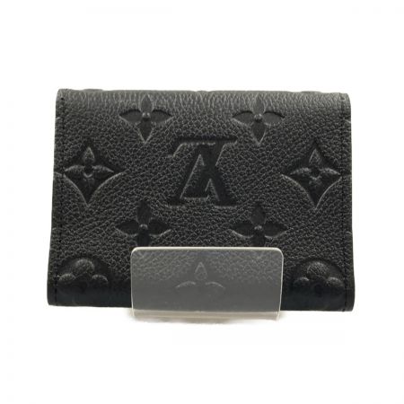  LOUIS VUITTON ルイヴィトン モノグラム アンプラント アンヴェロップ カルト ドゥ ヴィジット カードケース M58456 ブラック