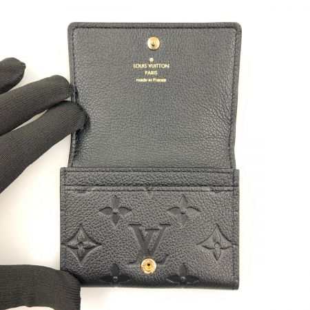 LOUIS VUITTON ルイヴィトン モノグラム アンプラント アンヴェロップ カルト ドゥ ヴィジット カードケース M58456 ブラック