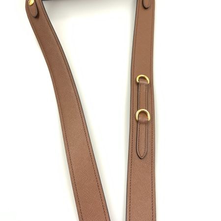  PRADA プラダ エスプラナード バッグ ショルダーバッグ 1BH043 ブラック x ブラウン