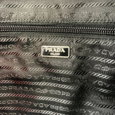  PRADA プラダ ナイロン 花柄 ショルダーバッグ BR3254 ブラック