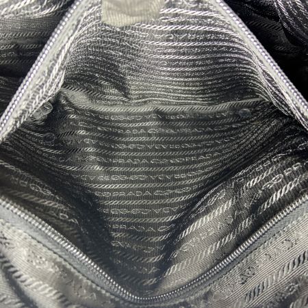  PRADA プラダ ナイロン 花柄 ショルダーバッグ BR3254 ブラック