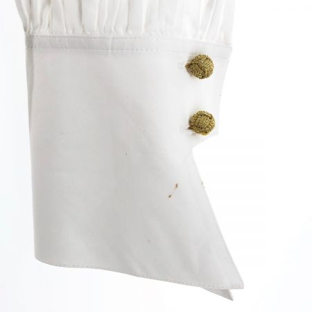  Christian Dior クリスチャンディオール レディース シャツ 刺繍 サイズM ホワイト