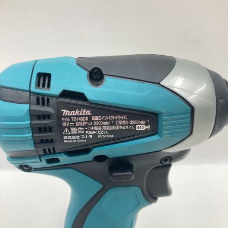  MAKITA マキタ 充電式インパクト ドライバ  TD146DX