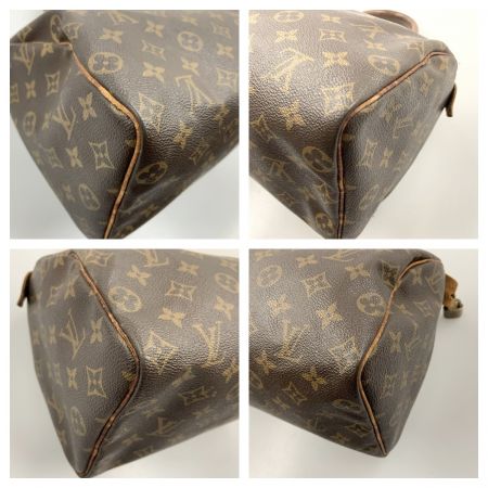  LOUIS VUITTON ルイヴィトン モノグラム スピーディ25  ハンドバッグ M41528 ブラウン 現状渡し