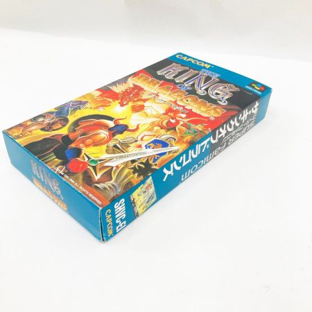  CAPCOM ザ キング オブ ドラゴンズ SFC スーパーファミコン ゲームソフト THE KING OF DRAGONS 現状渡し ジャンク品