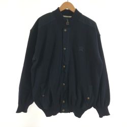 〇〇 PAUL&SHARK メンズ ニットジャケット サイズL ネイビー Bランク