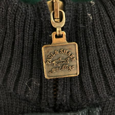  PAUL&SHARK メンズ ニットジャケット サイズL ネイビー
