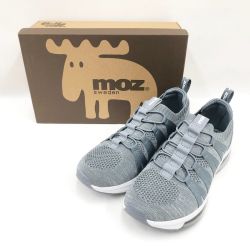 〇〇 moz sweden レディース スニーカー 24.5cm グレー Sランク