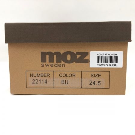  moz sweden レディース スニーカー 24.5cm グレー