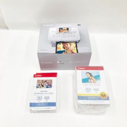 〇〇 CANON キャノン コンパクト フォトプリンター インク・用紙付 SELPHY CP910 未使用品 Sランク