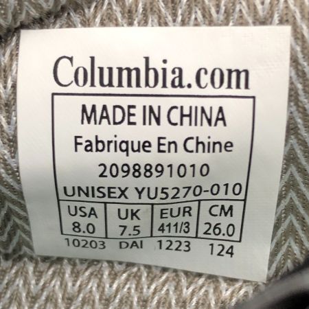  Columbia コロンビア メンズ スニーカー ホーソンレイン ロー オムニテック 26.0cm YU5270-010 ブラック