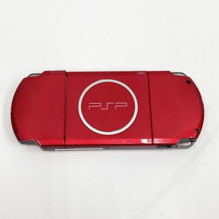  SONY ソニー PlayStation Portable 動作品 PSP3000 レッド 本体のみ バッテリ無 