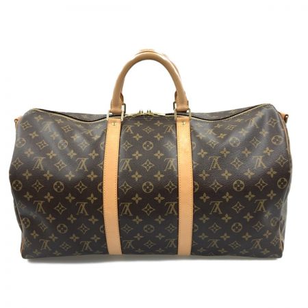  LOUIS VUITTON ルイヴィトン モノグラム キーポル50 ボストンバッグ M41426 ブラウン