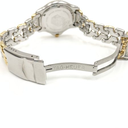  TAG HEUER タグホイヤー セルシリーズ プロフェッショナル クォーツ 腕時計 95.215 シルバー x ゴールド