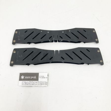  snowpeak スノーピーク 焚き火台 ベースプレートスタンドS ST-031BS 未使用品 店頭見本品 