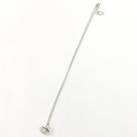  Vivienne Westwood ヴィヴィアン・ウエストウッド シモネッタ ペンダント レディース オーブ ネックレス ホワイト x シルバー