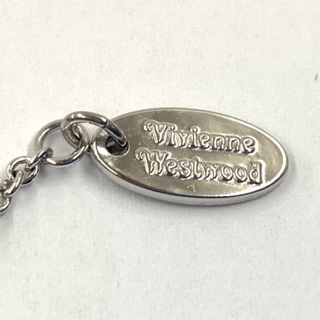  Vivienne Westwood ヴィヴィアン・ウエストウッド シモネッタ ペンダント レディース オーブ ネックレス ホワイト x シルバー