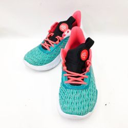 〇〇 UNDER ARMOUR アンダーアーマー メンズ スニーカー サイズ25.5cm 3026091-116 グリーン×ホワイト Bランク