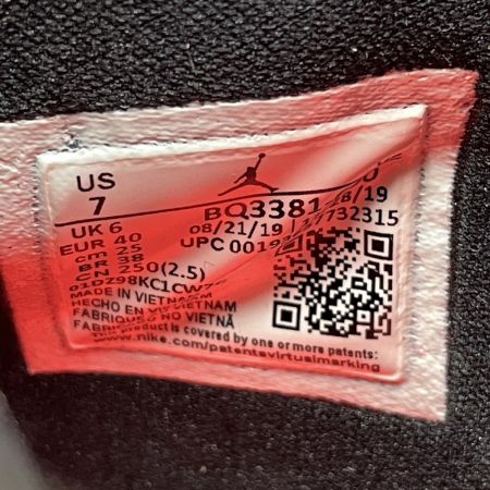  NIKE ナイキ メンズ スニーカー AIR JORDAN xxxIV Infrared 23 サイズ25.0cm BQ3381 600 レッド