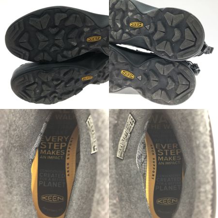  KEEN キーン レディース チャッカーブーツ ユニークスニークチャッカ2WP 25cm 1025491 ブラック