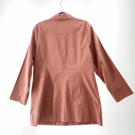  CROCODILE クロコダイル レディース トレンチコート サイズL ピンク