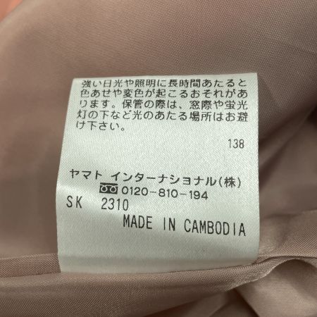  CROCODILE クロコダイル レディース トレンチコート サイズL ピンク