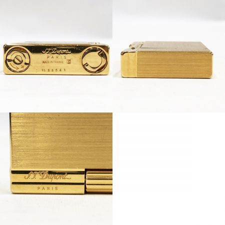  S.T.Dupont エステーデュポン Gatsby ギャッツビー ヘアライン ガスライター 着火確認済 現状渡し