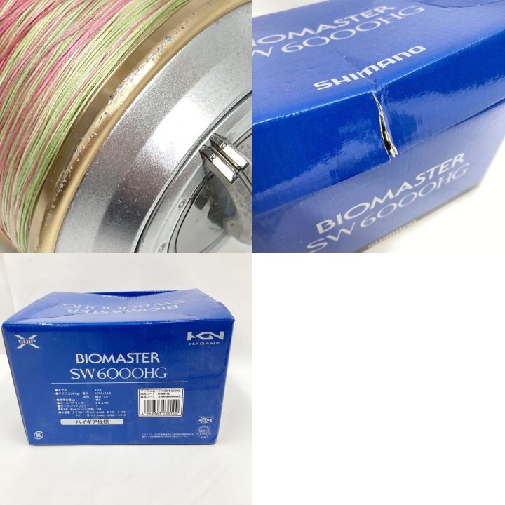 極美品SHIMANO BIOMASTER SW6000HG ●廃番 シマノ(SHIMANO) 10 バイオマスターSW 6000HG 026125｜アウトドア用品