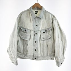 〇〇 LEE リ メンズ デニムジャケット Lee × TENBOX サイズL LB0336 Bランク