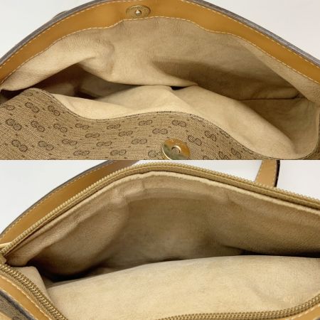  GUCCI グッチ マイクロGG ショルダーバッグ 001.23.0411 ブラウン