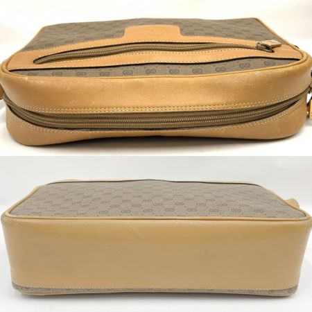  GUCCI グッチ マイクロGG ショルダーバッグ 001.23.0411 ブラウン