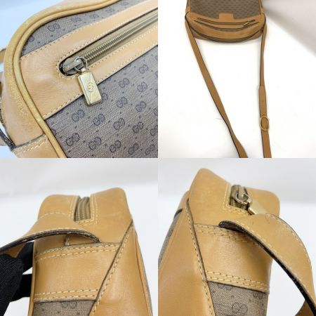  GUCCI グッチ マイクロGG ショルダーバッグ 001.23.0411 ブラウン