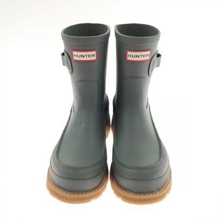  HUNTER ハンター メンズ M ORIG LTWEIGHT MOCK-TOE SHORT （FEA）UK8 レインブーツ グレー