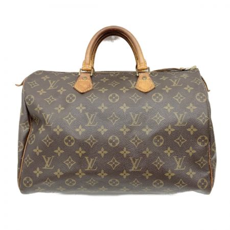  LOUIS VUITTON ルイヴィトン モノグラム スピーディ35  ハンドバッグ M41107 ブラウン