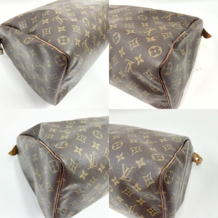  LOUIS VUITTON ルイヴィトン モノグラム スピーディ35  ハンドバッグ M41107 ブラウン