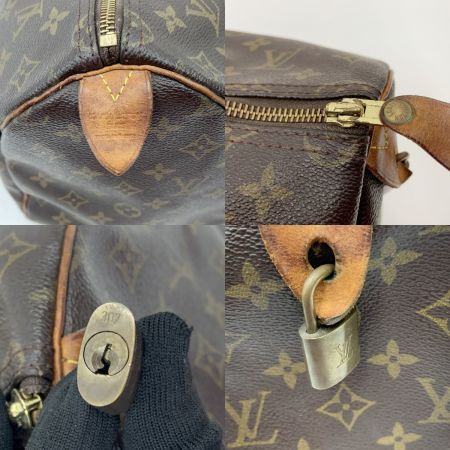  LOUIS VUITTON ルイヴィトン モノグラム スピーディ35  ハンドバッグ M41107 ブラウン