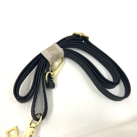  BARCOS シュリンクレザーポシェット バッグ ポーチ ブラック