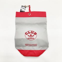 〇〇 adidas アディダス CLUB adidas クラブアディダス デサント製 ドラムバッグ AB-351 未使用品 Sランク