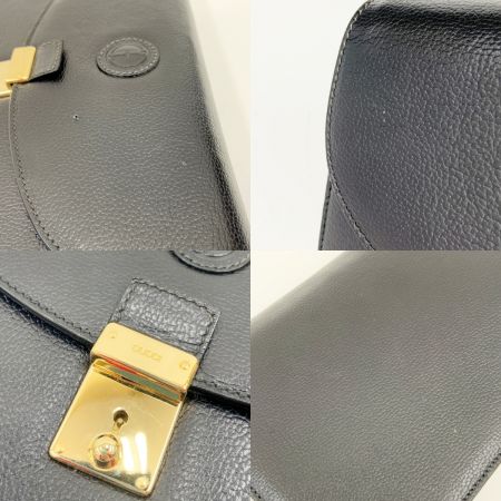  GUCCI グッチ セカンドバッグ クラッチバッグ 018.122 ブラック