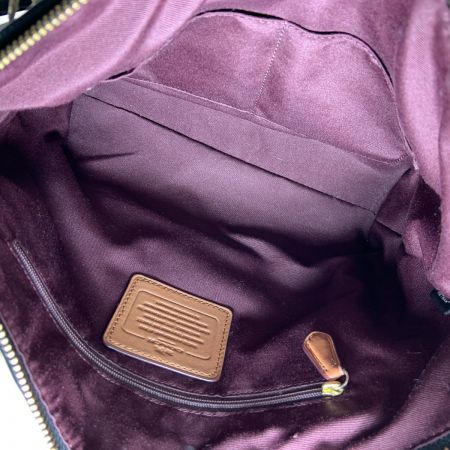  COACH コーチ キャンバス エクスプローデッド 2wayトートバッグ バッグ  F57244 ブラック×ベージュ x ベージュ