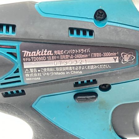  MAKITA マキタ 充電式インパクトドライバ 10.8v TD090D グリーン