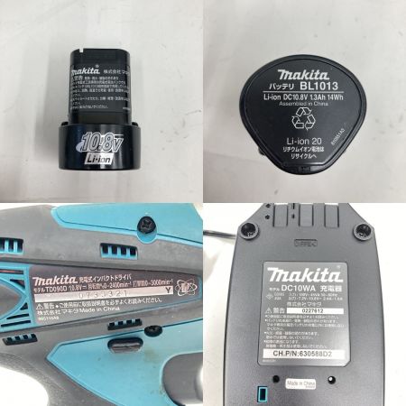  MAKITA マキタ 充電式インパクトドライバ 10.8v TD090D グリーン