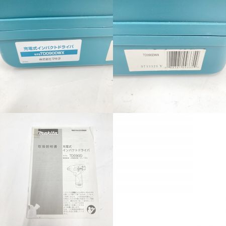  MAKITA マキタ 充電式インパクトドライバ 10.8v TD090D グリーン