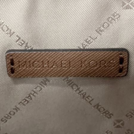  MICHAEL KORS マイケルコース ショルダーバッグ ウォレットバッグ ホワイト x ブラウン