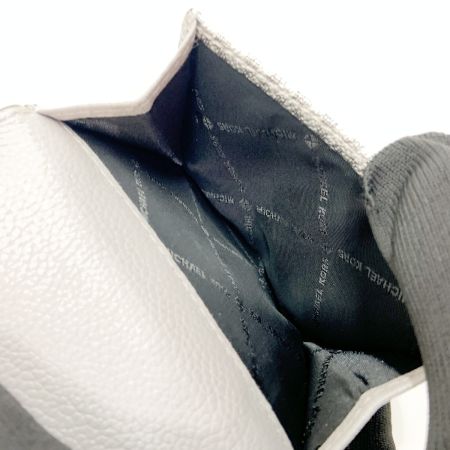  MICHAEL KORS マイケルコース MK シグネチャー三つ折り財布  グレー