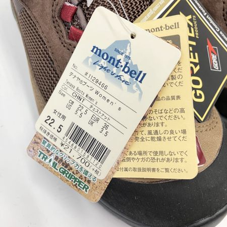  mont･bell モンベル テナヤ ブーツ SIZE 22.5cm トレッキングシューズ #1126466 未使用品